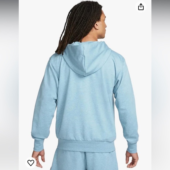 Nike Standard Issue Men's Dri-FIT Pullover Basketball Hoodie (DQ5818-494) Size M - Picture 2 of 12